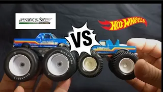 HOTWHEELS VS GREENLIGHT | The King Of Monsters Jam / Truck | 1:64