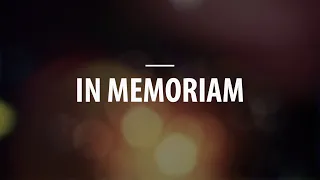 2019 ARIA Awards - In Memoriam