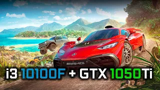 GTX 1050 Ti + i3 10100f | Forza Horizon 5 - 1080p - Extreme, Ultra, High, Medium, Low and Very Low
