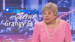 America's Got Talent Audition Season 7 | Granny G Raps About Family Values