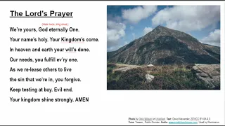 Lord's Prayer: Trewen Tune