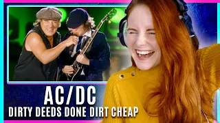 Vocal Coach reacts to and analyses AC/DC - Dirty Deeds Done Dirt Cheap