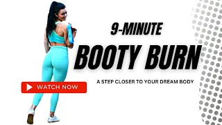10 MINUTE BOOTY BURN with a resistance band - Firmer bum in just under 10 minutes