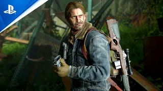 The Last of Us 2 Remastered PS5 Brutal Combat & Aggressive Tommy Gameplay | NO RETURN ( GROUNDED )