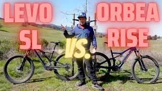 Orbea Rise vs. Specialized Levo SL - battle of the lightest ebikes in the world