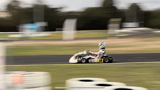 Australian Kart Championship Round 4 Ipswich KZ2 Onboard Final - Dylan Guest