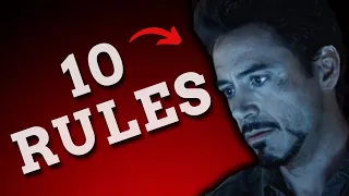 10 Rules of Tony Stark | Iron Man | Motivational Video | Life lessons  How to Think Like Tony Stark