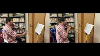 David Uber  No.1 from Petite Duos for Tenor and Bass Trombone