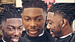 💈HIGH TEMP FADE 💈WITH DREADS HAIRCUT TUTORIAL🔥