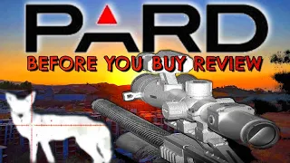 PARD DS35 (LRF) DAY-NIGHT SCOPE REVIEW AND VARMINT HUNT