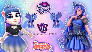 Princess Luna My Little Pony vs Angela || Angela Princess