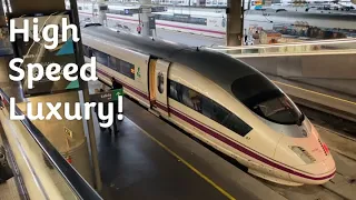 Madrid to Barcelona by Renfe High Speed Train in Comfort Class - Quick Look