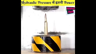 क्या होगा अगर hydraulic Pressure के नीचे Bomb रखा जाए l #shorts #youtubeshorts #hydraulic #facts