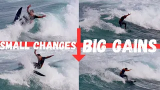 Make BIG changes to your surfing using these SMALL adjustments