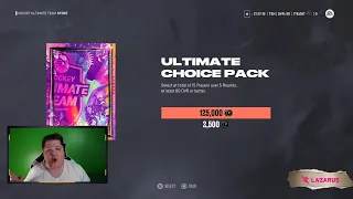 CRAZY ULTIMATE CHOICE PACK OPENING! | NHL 23