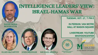 "Intelligence Leaders' View: Israel-Hamas War"
