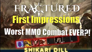 Is this the WORST MMO combat EVER?! | Fractured Online First Impressions