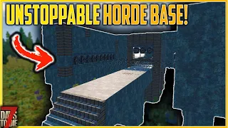 Alpha 21 - How I Built The MOST OP Horde Base - 7 Days To Die Survival Guide #12