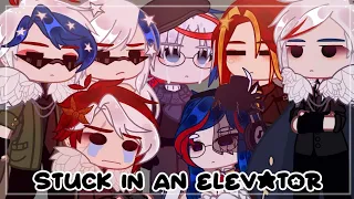 Stuck in an Elevator || Countryhumans