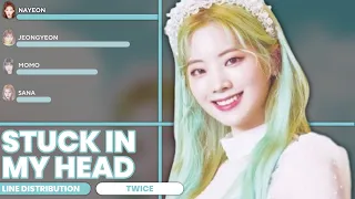 TWICE - STUCK IN MY HEAD (LINE DISTRIBUTION)