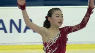 2016 ISU Junior Grand Prix - Ljubljana - Ladies Short Program - Rika KIHIRA JPN