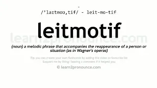 What is a leitmotif?