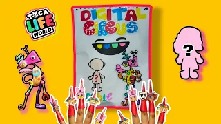 DIY 🎪THE AMAZING DIGITAL CIRCUS TOCA LIFE WORLD 🎪🤡📺 Zooble TOCA BOCA Clothes BLIND BAG!😱 |Unbox ASMR