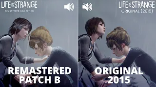 LIS Remastered PATCH B vs Original Saving Kate Scene | Life is Strange Remastered Patch B Comparison