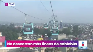 CDMX no descarta más líneas del Cablebús | Noticias con Yuriria Sierra