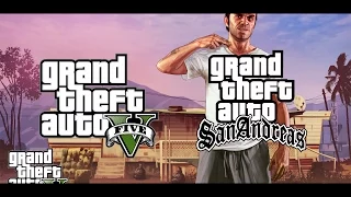 Gta 5 vs Gta San andreas [Comparison]