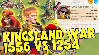 LIVE OPEN KINGSLAND WAR KVK 1254 vs 1556 | Chisgule Bunny VS BABA TC GoodFather PHO Rise Of Kingdoms