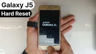 Samsung Galaxy J5 Hard Reset | Pattern Unlock Without PC