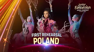 Sara James - Somebody - First Rehearsal - Poland 🇵🇱 - Junior Eurovision 2021