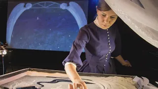 Classical Music and Live Sand Animation by Katerina Barsukova, Sand Animation Artist