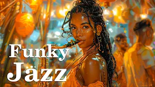 Vibrant Saxophone Jazz Vibes 🎷 Funky Instrumental Tunes For Relaxing Evenings - Happy Vibes Music