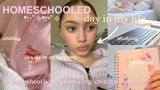 an average day of a HOMESCHOOLED girl