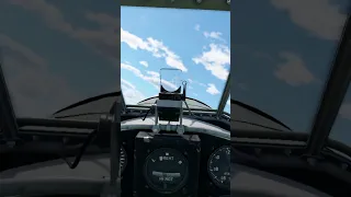 Финский истребитель VL Pyörremyrsky против Мессершмитт Bf 109 F. #vr #shorts