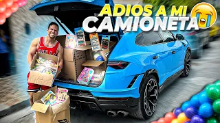 VENDI MI CAMIONETA Y SALI A REGALAR JUGUETES EN LA CALLE || ALFREDO VALENZUELA