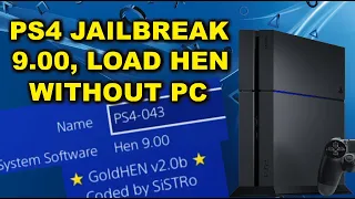 PS4 Jailbreak 9.00 Without PC, Auto-Load GoldHen From Hosts