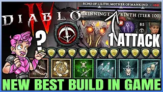 Diablo 4 - Kill EVERY Boss in 1 ATTACK - New Best Rogue Build is GAME BREAKING - Skills Gear Guide!