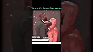 Omos Weight in at over 400 Pounds and Brown stroman Weight  in at over 300 Pounds 😈💯🔥#wwe #raw