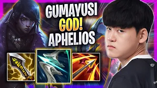 GUMAYUSI IS A GOD WITH APHELIOS! - T1 Gumayusi Plays Aphelios ADC vs Draven! | Season 2023