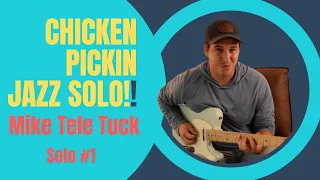 Chicken Pickin over Jazz Standards (Miss Jones) Tabs/Backing Track