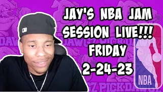 NBA Picks & Predictions | Jay's NBA Afternoon LIVE Jam Session Friday 2/24/23