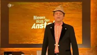 Erwin Pelzig - Bänker müssen anschaffen - Neues aus der Anstalt - Januar 2011