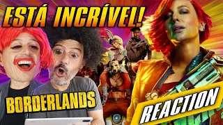 BORDERLANDS Está INCRÍVEL - REAÇÃO TRAILER 1 #borderlands #reaction