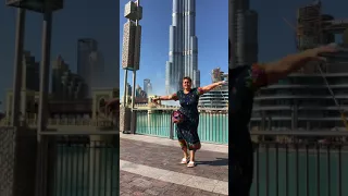 Видели видео -Дубай,танцующие фонтаны - декабрь 2017г.