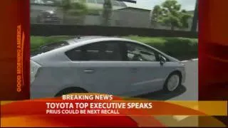 Toyota's CEO Apologizes