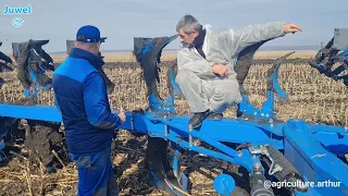 Кратко о настройках навесных плугов Juwel 10 от Lemken