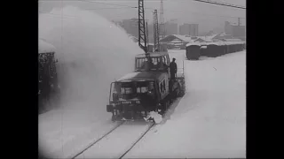 Nieve en Barcelona 1962